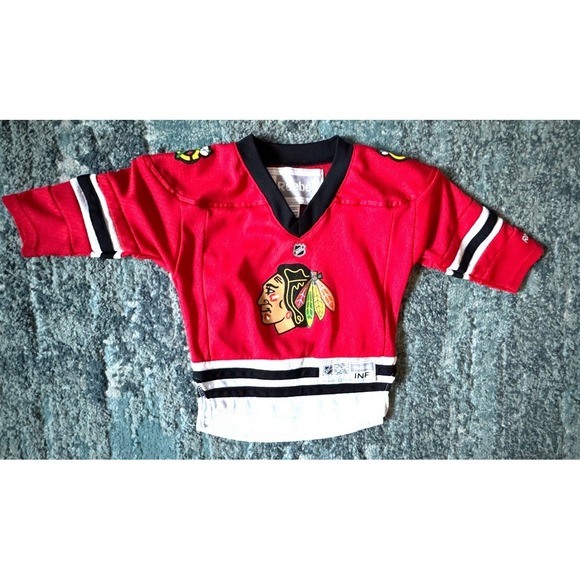NFL Chicago Blackhawks Reebok Hossa Jersey   Infant Reebok 12-24 Mo - Picture 1 of 3